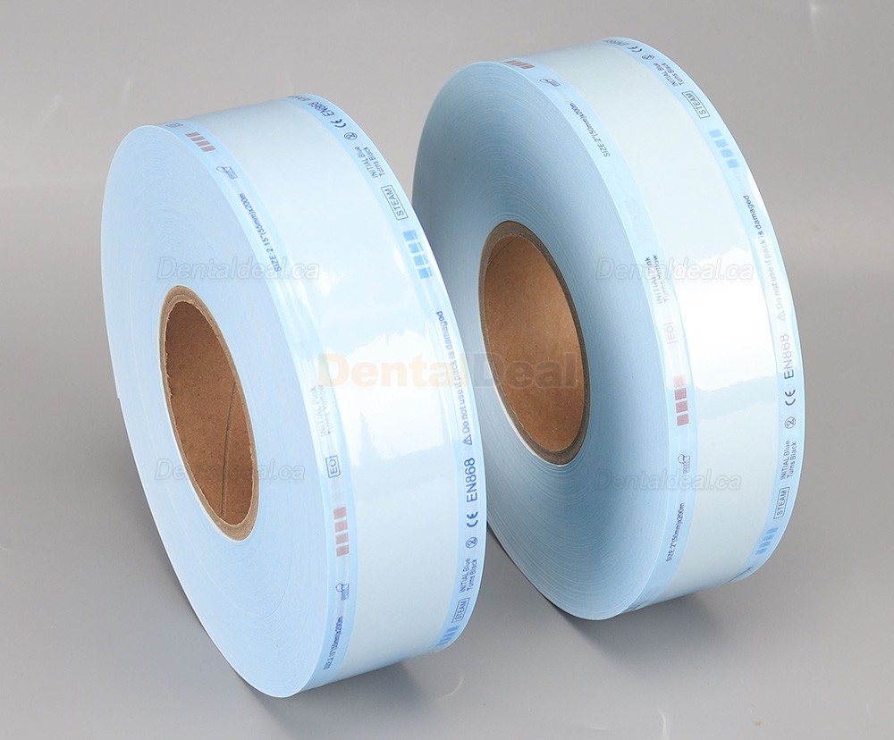 200M/Roll Dental Autoclave Sterilization Pouch for Sterilizer Sealing Machine